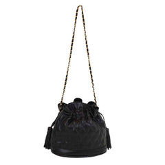Bolsa Ava M Matelasse Preto Liso Pronta Entrega