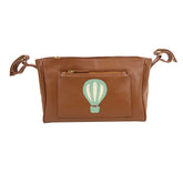 Bolsa Carrinho Little Ballon Caramelo Liso com Menta Liso e Off White Liso Pronta Entrega