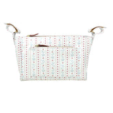 Bolsa Carrinho Estampa Blossom em Couro Personalizada