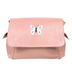 Bolsa de Bebê Borboleta em Couro Personalizada