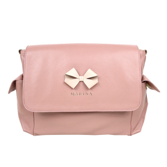 Bolsa de Bebê Laço em Couro Personalizada