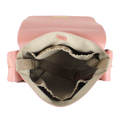 Bolsa de Bebê Little Bear Laço em Couro Personalizada