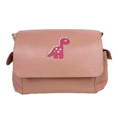 Bolsa de Bebê Little Dino em Couro Personalizada