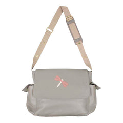 Bolsa de Bebê Libélula em Couro Personalizada