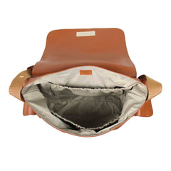 Bolsa de Bebê Arco Íris em Couro Personalizada