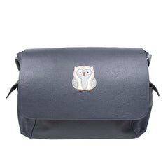 Bolsa de Bebê Coruja em Couro Personalizada