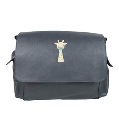 Bolsa de Bebê Girafinha em Couro Personalizada