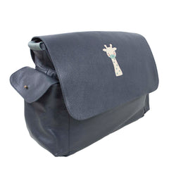 Bolsa de Bebê Girafinha em Couro Personalizada