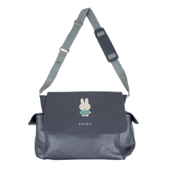 Bolsa de Bebê Petit Lapin em Couro Personalizada