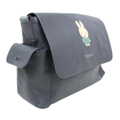 Bolsa de Bebê Petit Lapin em Couro Personalizada