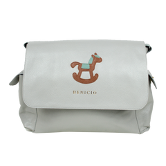 Bolsa de Bebê Little Horse em Couro Personalizada