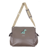 Bolsa de Bebê Little Dino em Couro Personalizada