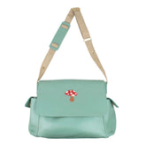 Bolsa de Bebê Cogumelo em Couro Personalizada