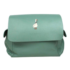 Bolsa de Bebê Ganso em Couro Personalizada