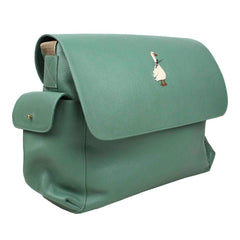 Bolsa de Bebê Ganso em Couro Personalizada