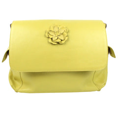 Bolsa de Bebê Camélia em Couro Personalizada