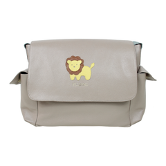 Bolsa de Bebê Little Lion em Couro Personalizada