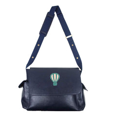 Bolsa de Bebê Little Ballon em Couro Personalizada