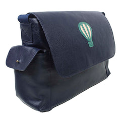 Bolsa de Bebê Little Ballon em Couro Personalizada