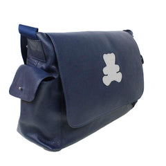 Bolsa de Bebê Little Bear em Couro Personalizada