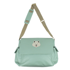 Bolsa de Bebê Little Dog em Couro Personalizada