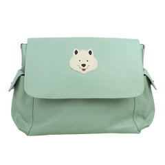 Bolsa de Bebê Little Dog em Couro Personalizada