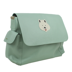 Bolsa de Bebê Little Dog em Couro Personalizada