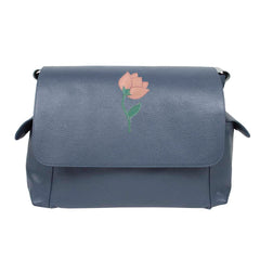 Bolsa de Bebê Tulipa em Couro Personalizada