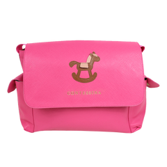 Bolsa de Bebê Little Horse em Couro Personalizada