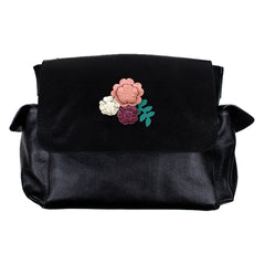Bolsa de Bebê Le Jardin em Couro Personalizada