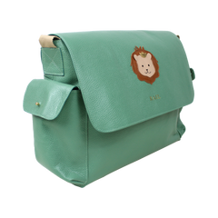 Bolsa de Bebê Rei Leão em Couro Personalizada
