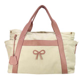 Bolsa de Bebê Laço Rococó Algodão Doce Liso Pronta Entrega