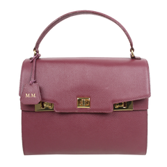 Bolsa Gabrielle em Couro Personalizada