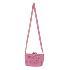 Bolsa Infantil Camélia Rosa Blush Pronta Entrega