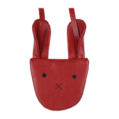 Bolsa Infantil Coelhinho Vermelho Liso Pronta Entrega