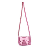 Bolsa Infantil Laço Coquette Rosa Blush com Rosa Chá Pronta Entrega