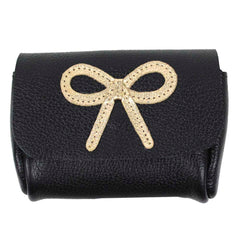 Bolsa Infantil Laço Rococó em Couro Personalizada