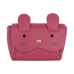 Bolsa Infantil Ursinho em Couro Personalizada