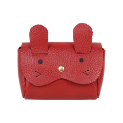 Bolsa Infantil Ursinho em Couro Personalizada