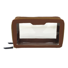 Necessaire Mini Crystal em Couro Personalizada