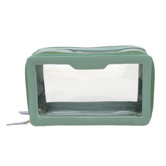 Necessaire Mini Crystal em Couro Personalizada