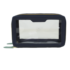 Necessaire Mini Crystal em Couro Personalizada