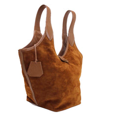 Bolsa Nour em Camurça Personalizada