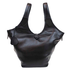 Bolsa Nour Preto Liso Pronta Entrega