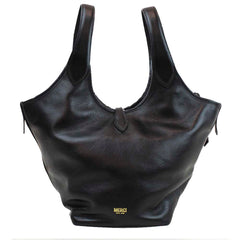 Bolsa Nour Preto Liso Pronta Entrega