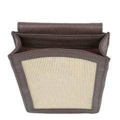 Bolsa Too Basic em Couro e Tela Personalizada