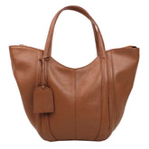 Bolsa Poppy Caramelo Liso Pronta Entrega