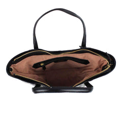 Bolsa Poppy Preto Liso Pronta Entrega