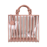 Bolsa Raquel G em Couro e Vinil Personalizada