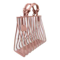 Bolsa Raquel G em Couro e Vinil Personalizada